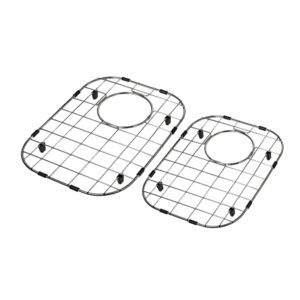 SLU611 31" x 20" Double Bowl Under Mount Kitchen Sink Grid