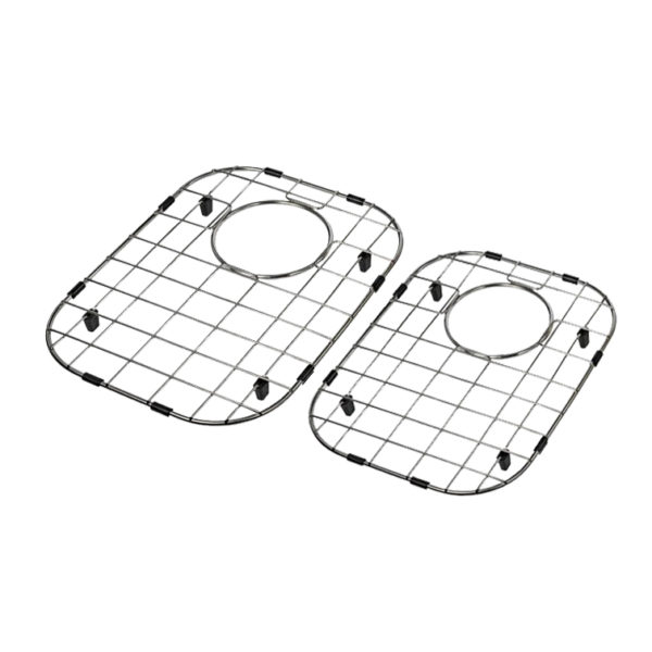 SLU614 31" x 20" Double Bowl Under Mount Kitchen Sink Grid