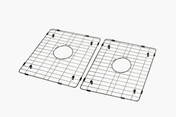 SLU845 GRID SLU845 Small Radius 50/50 Double Bowl Under mount Kitchen Sink Grid